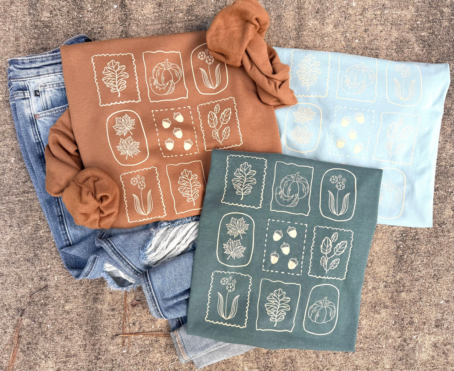 Doodle Frame Tee OR Sweatshirt - RTS