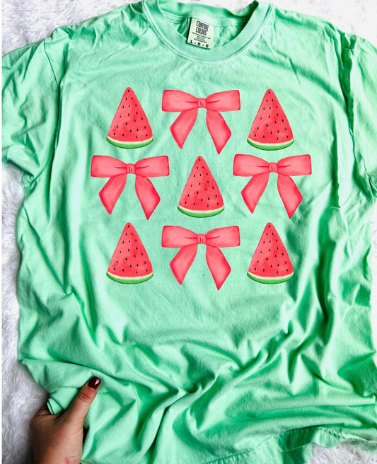 Coquette Watermelon Graphic Tee
