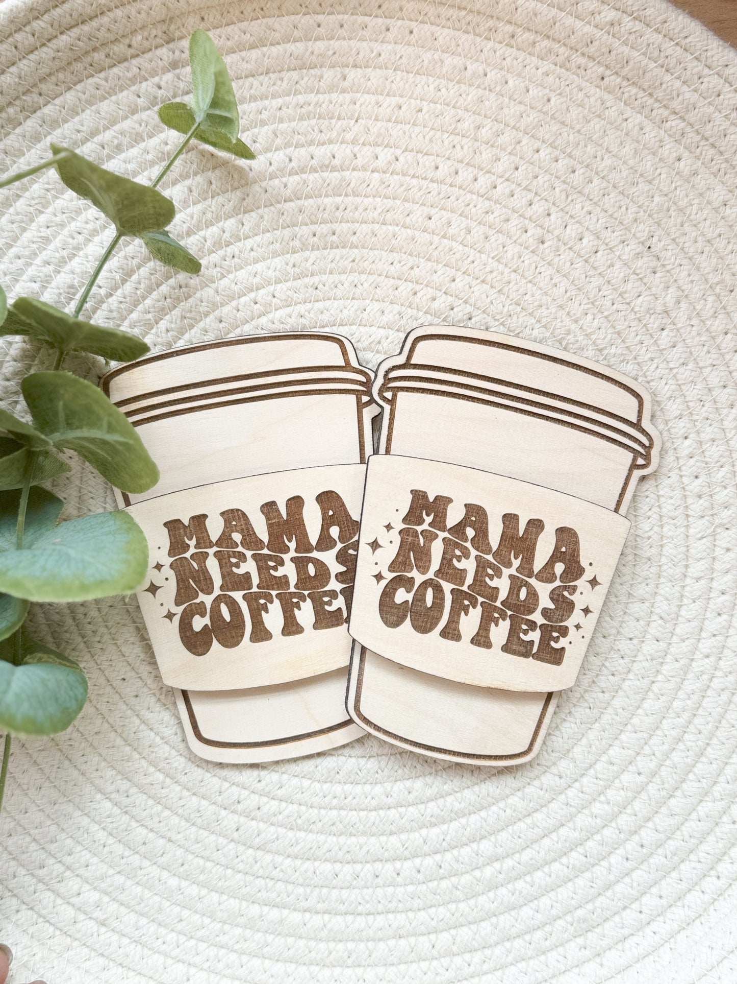 Mama needs coffee Gift Card Holder