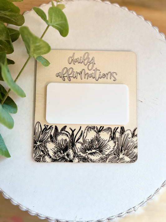 Daily Affirmation Magnet