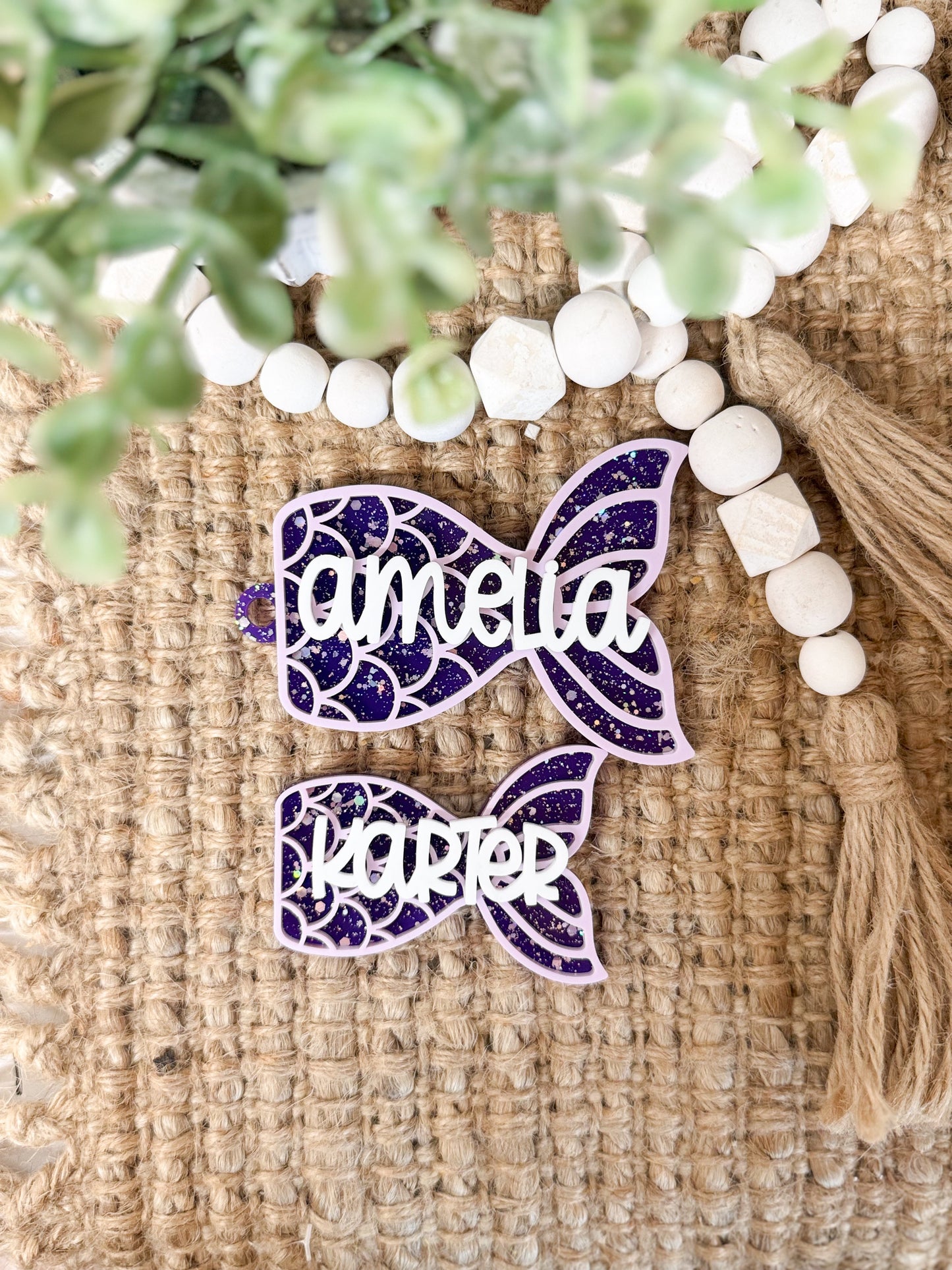 MERMAID CLIP OR BAG TAG