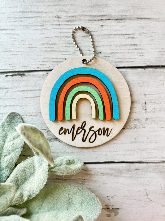 Rainbow Bag Tags