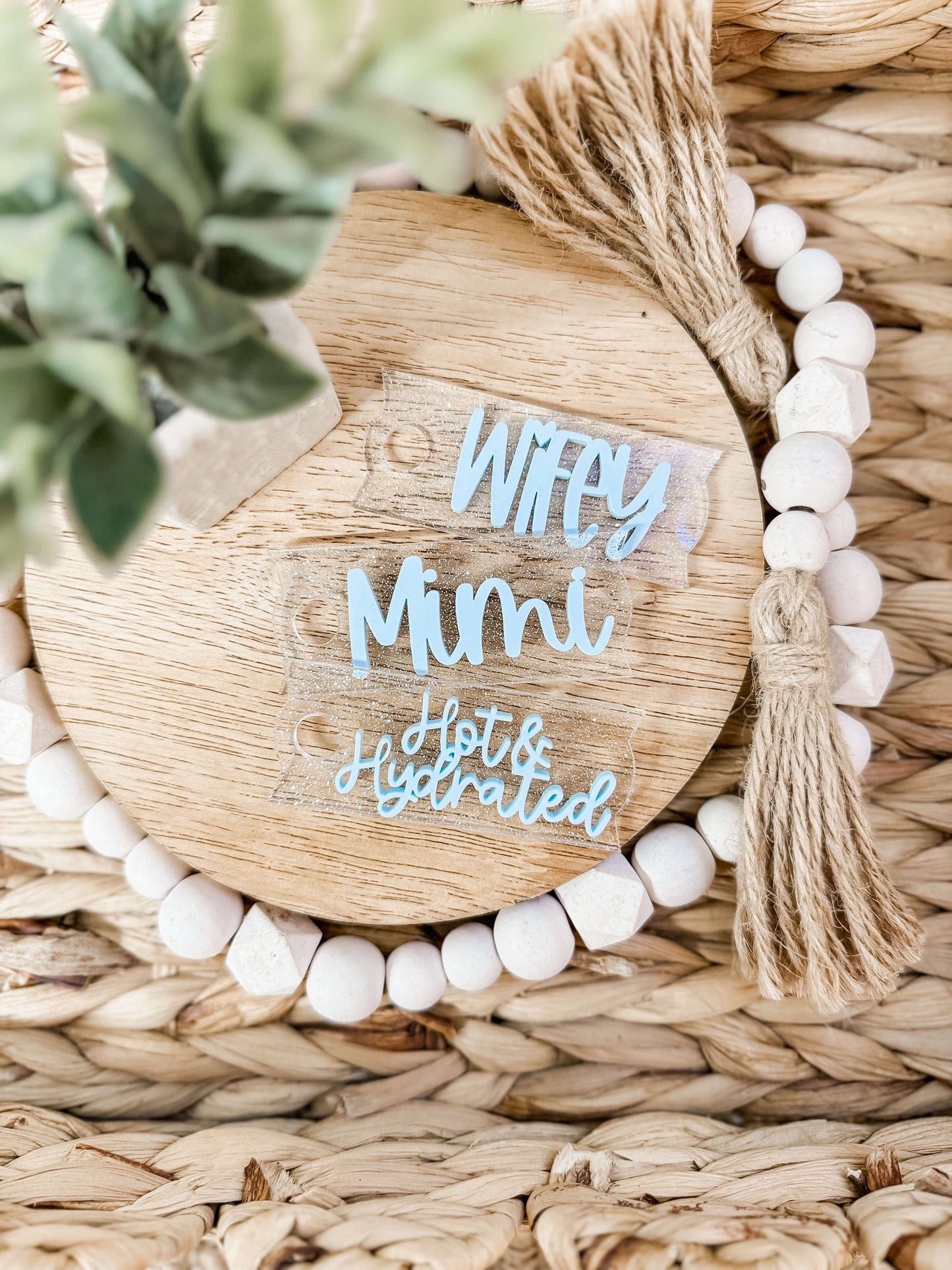 White Jelly WIth Blue Topper