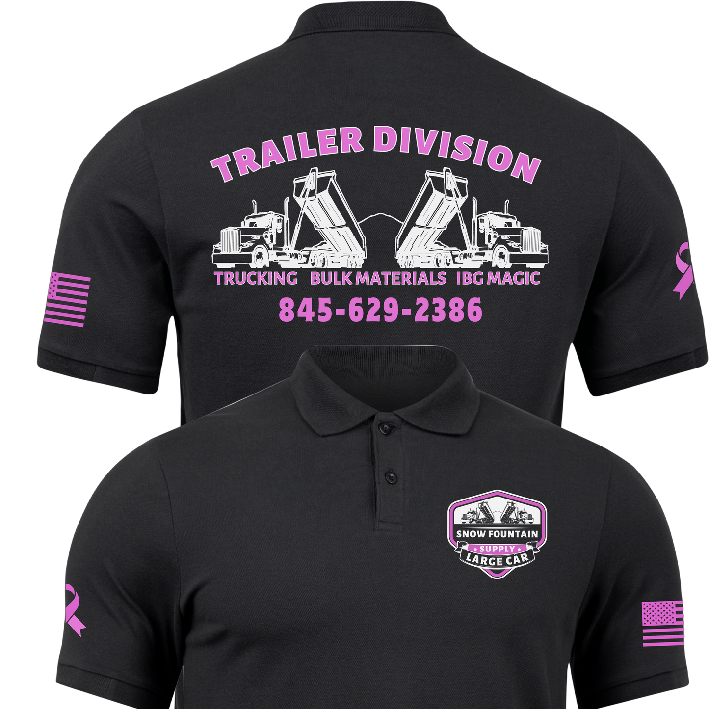 Snow Fountain Trailer Division Polo