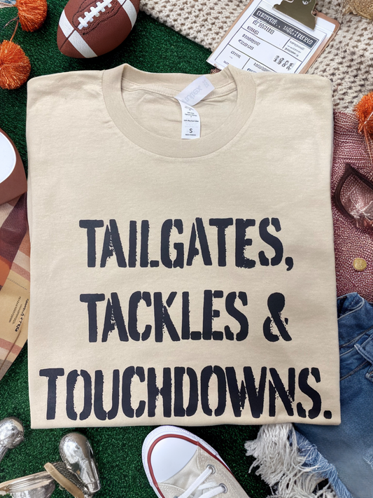 Tailgates and Touchdowns Graphic Tee
