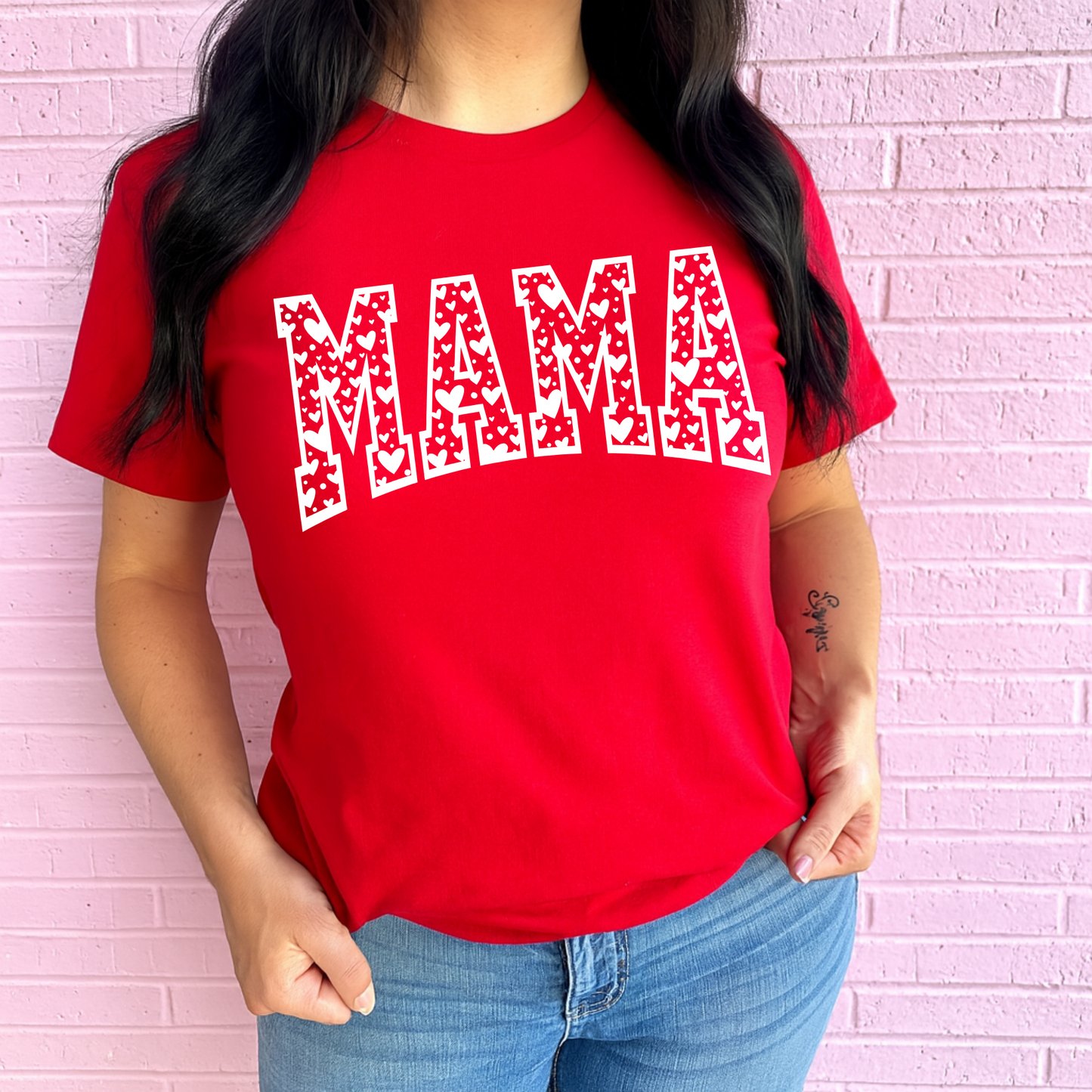Mama Heart Graphic Tee DEAL OF THE WEEK