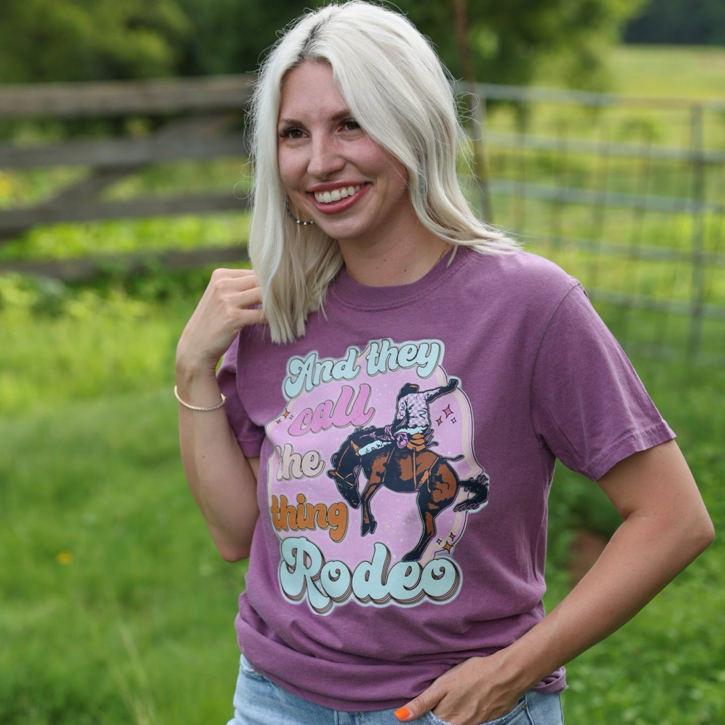Call The Thing Rodeo Graphic Tee
