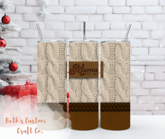 Mama Sweater 20oz Tumbler