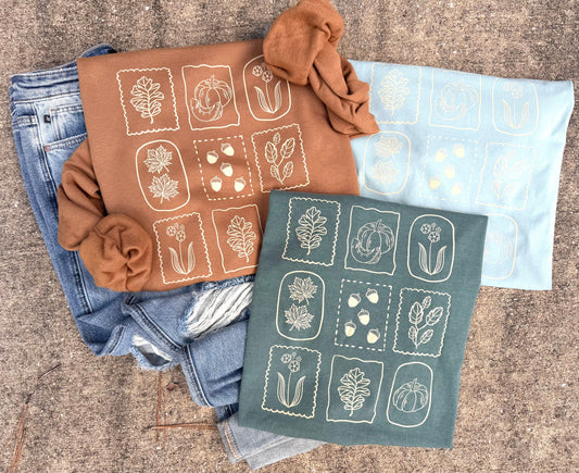 Doodle Frame Tee OR Sweatshirt - RTS