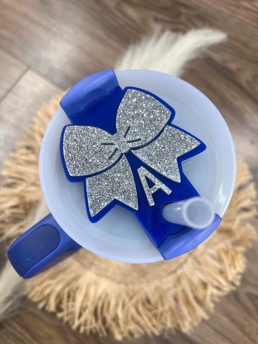 Personalized Bow Cup Tag