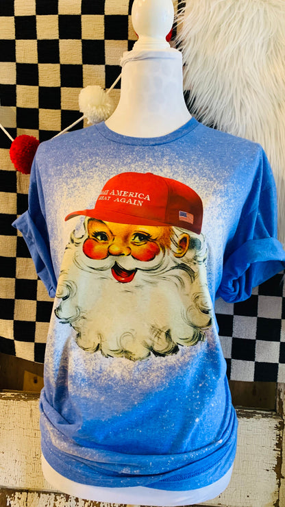 Make America Great Again - Santa Style 💙 - Tee • crew or Hoodie available