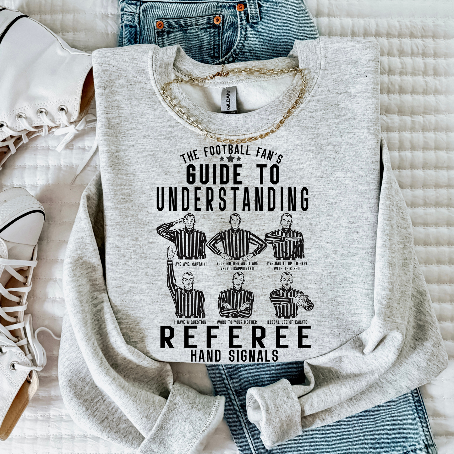 Referee Hand Signals Sweatshirt