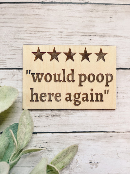 Bathroom Decor Signs