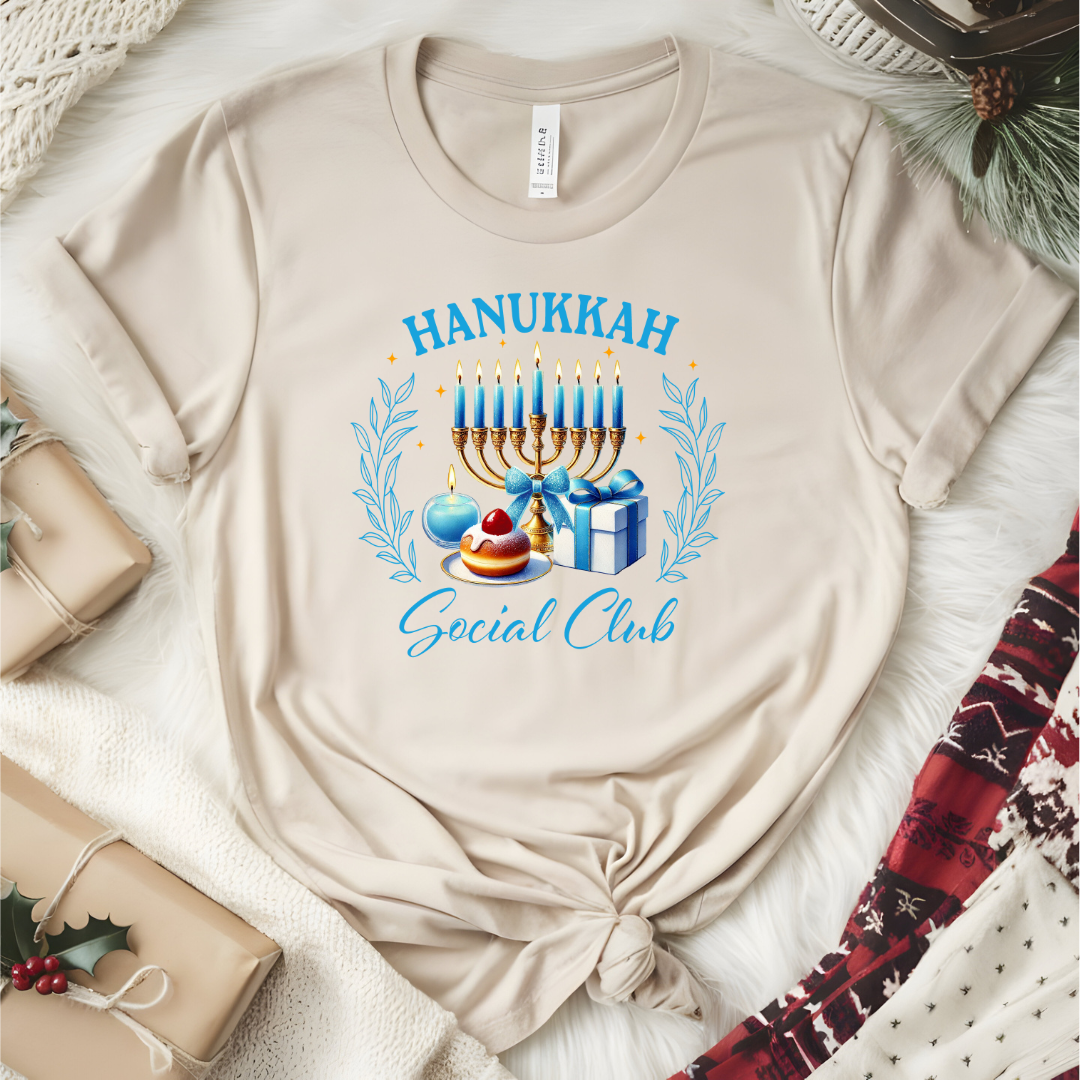 Hanukkah Social Club Graphic Tee