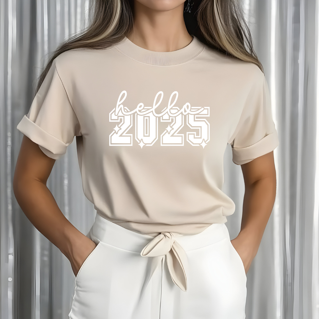 Hello 2025 Graphic Tee