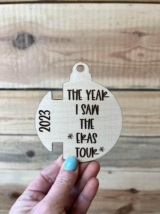 RTS The Year i Saw the Eras Tour Ornament