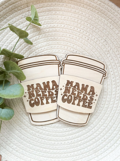 Mama needs coffee Gift Card Holder