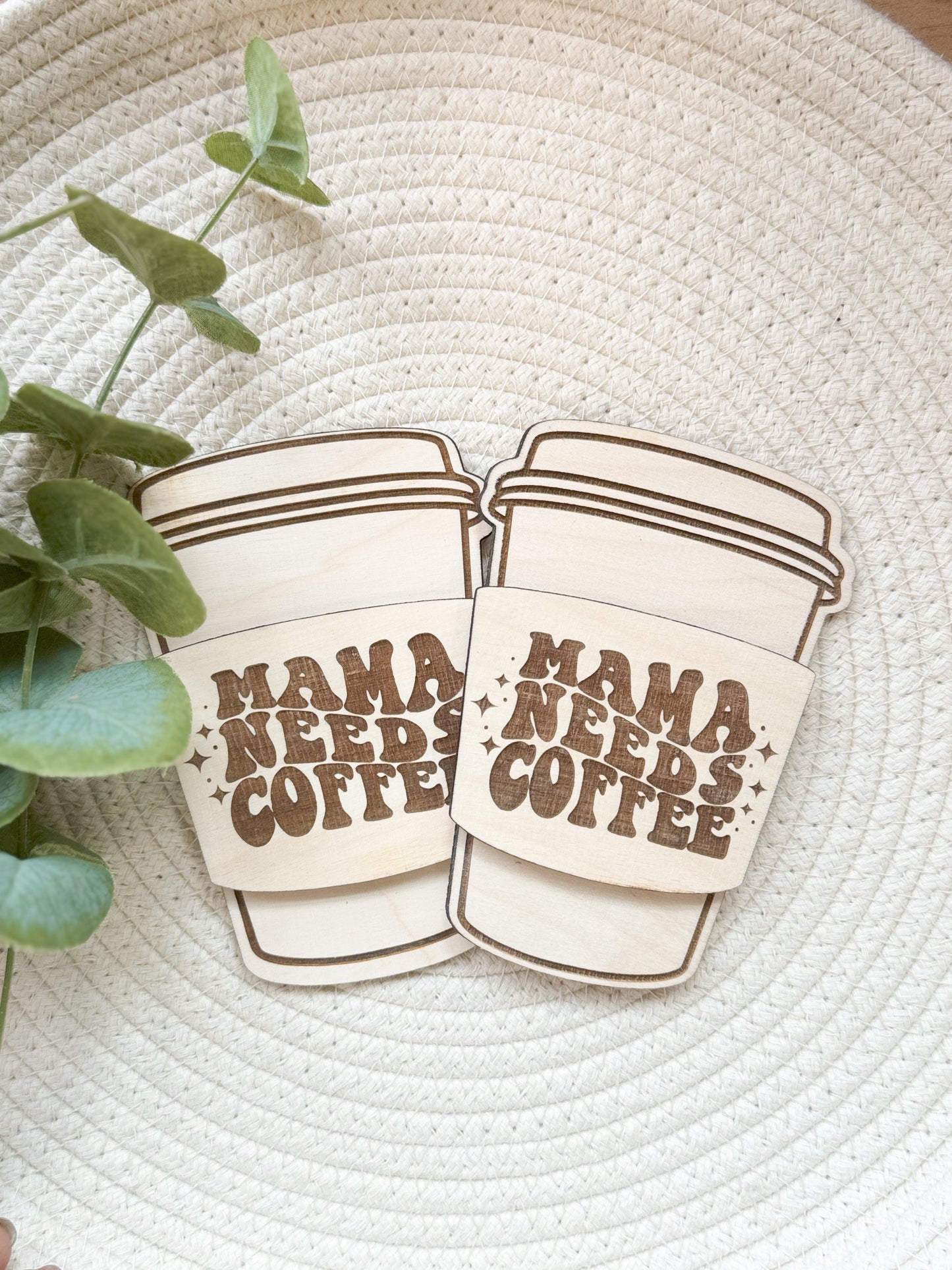 Mama needs coffee Gift Card Holder