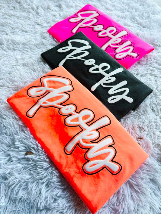 Spooky Puff Graphic Tee - RTS