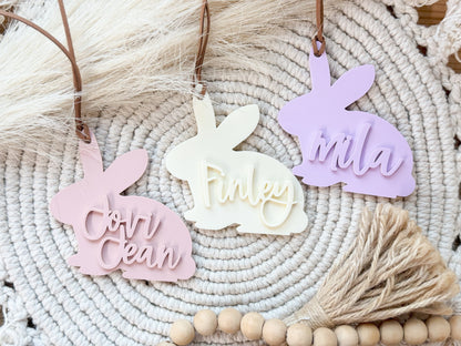 Acrylic Bunny Tags