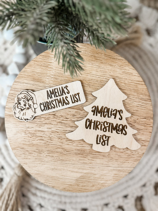 Christmas List Magnet