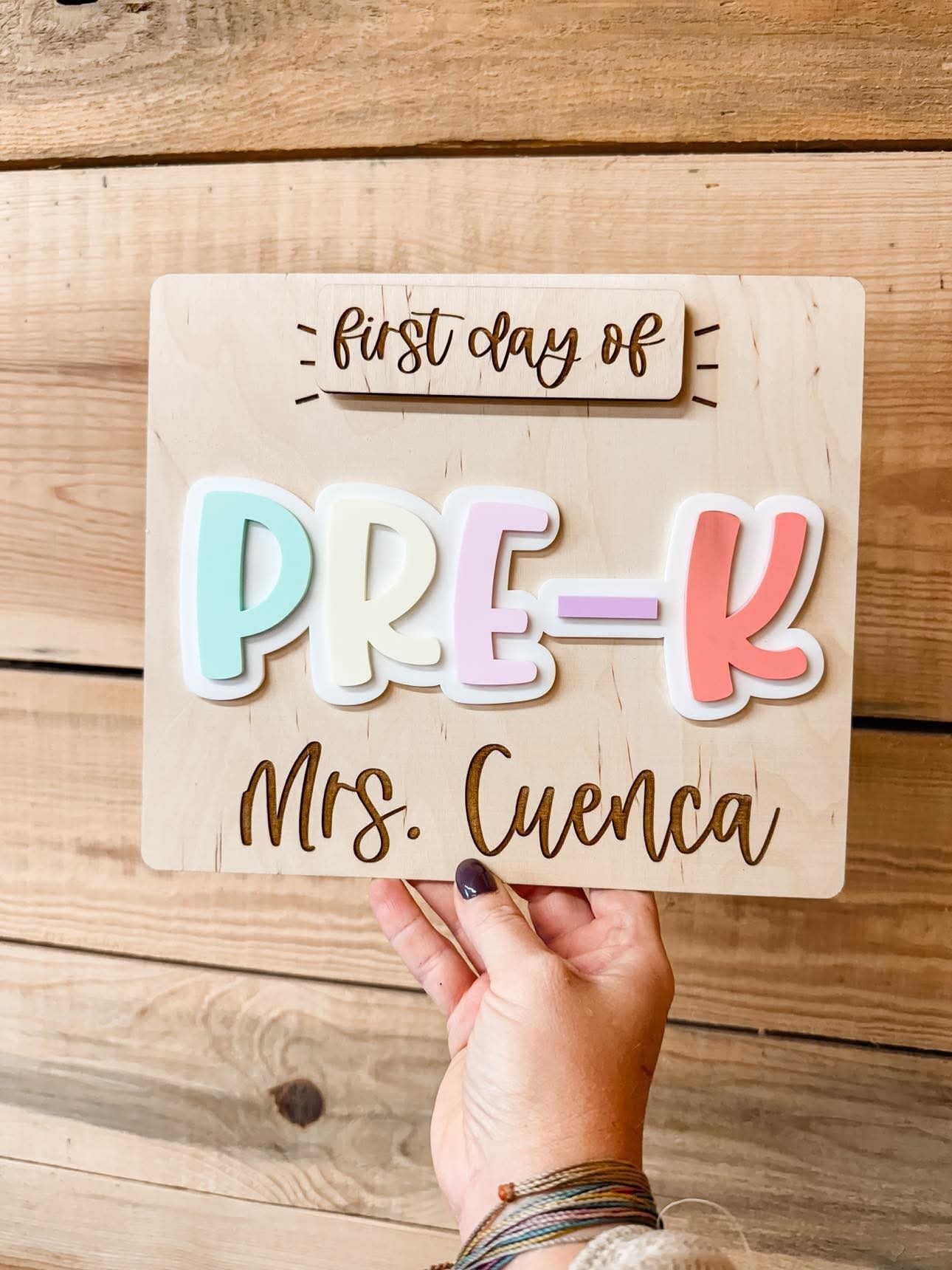 TEACHER BACK TO SCHOOL SIGN