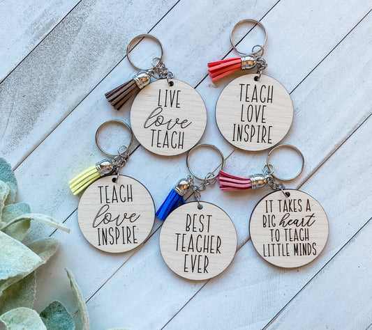 Teacher Keychains