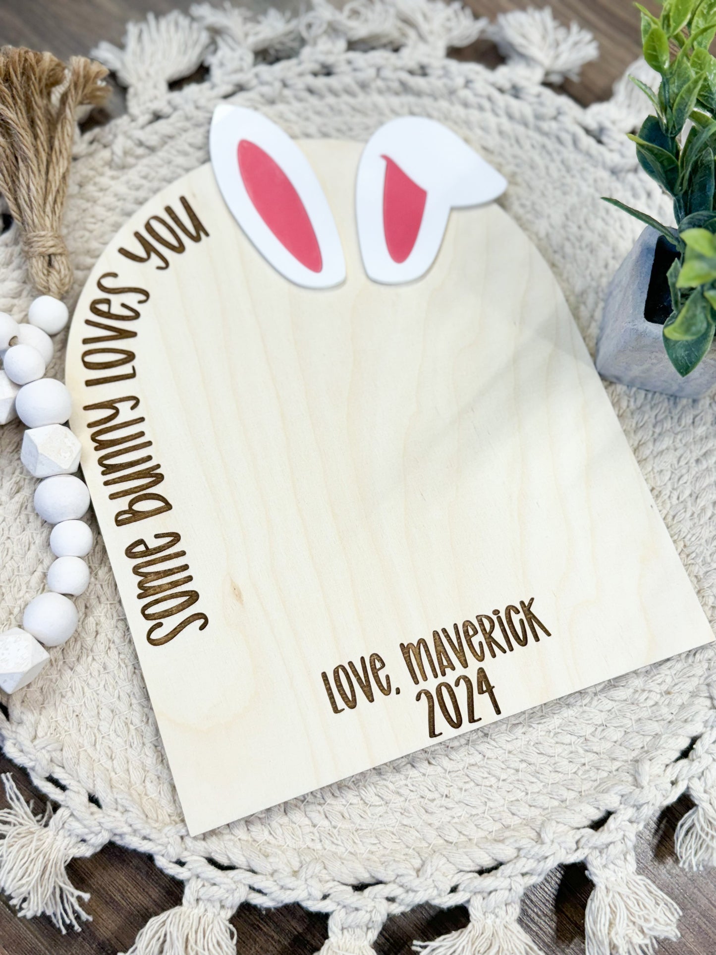 Some Bunny Loves You  Sign