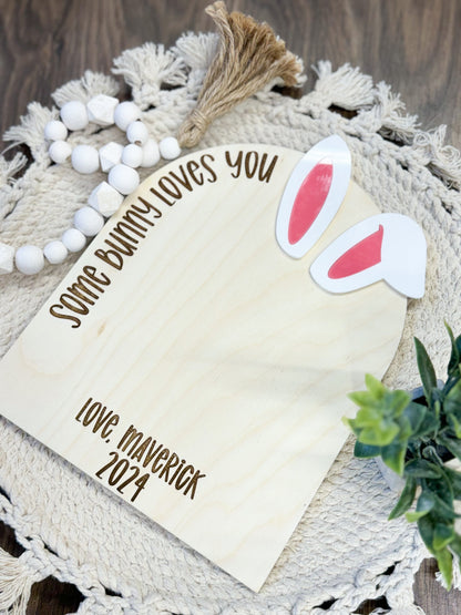 Some Bunny Loves You  Sign