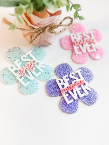 FLORAL BEST EVER MAGNET