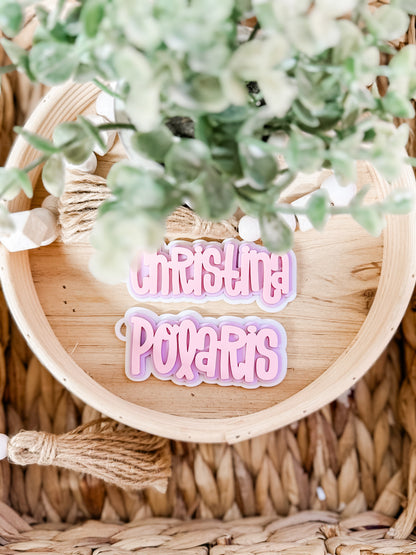 TRIPLE LAYER BAG TAG & CLIP