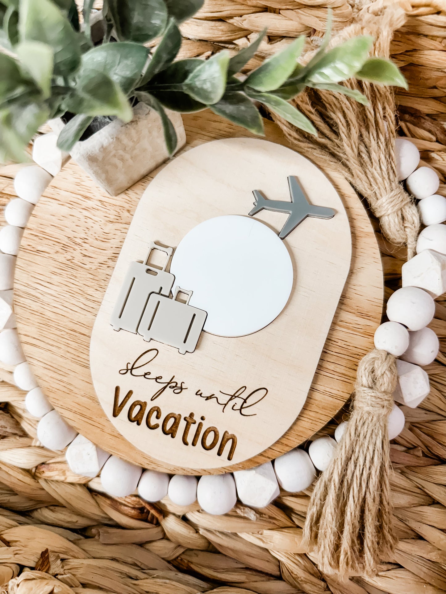 VACATION DRY ERASE MAGNET