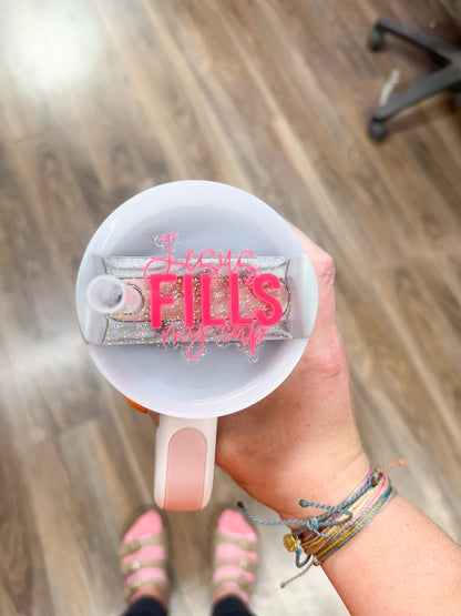 Jesus Fills My Cup Topper