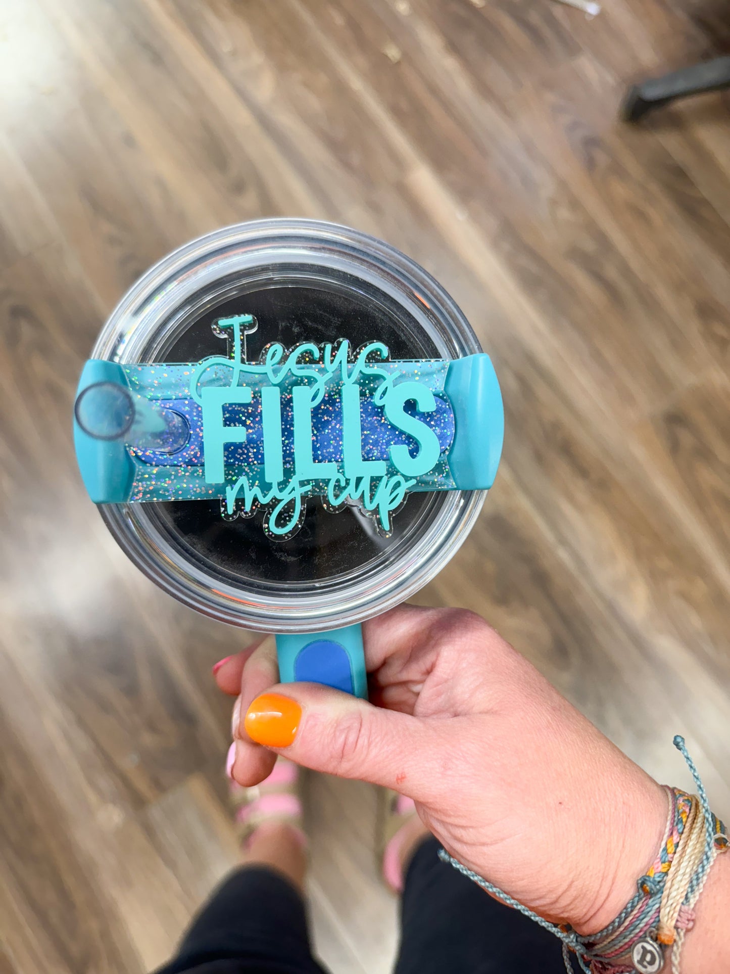 Jesus Fills My Cup Topper