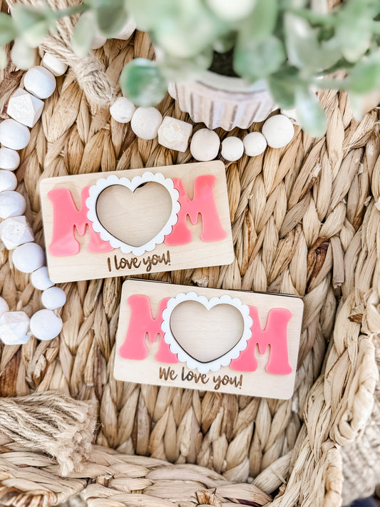 MOM WE/I LOVE YOU! PICTURE MAGNETS