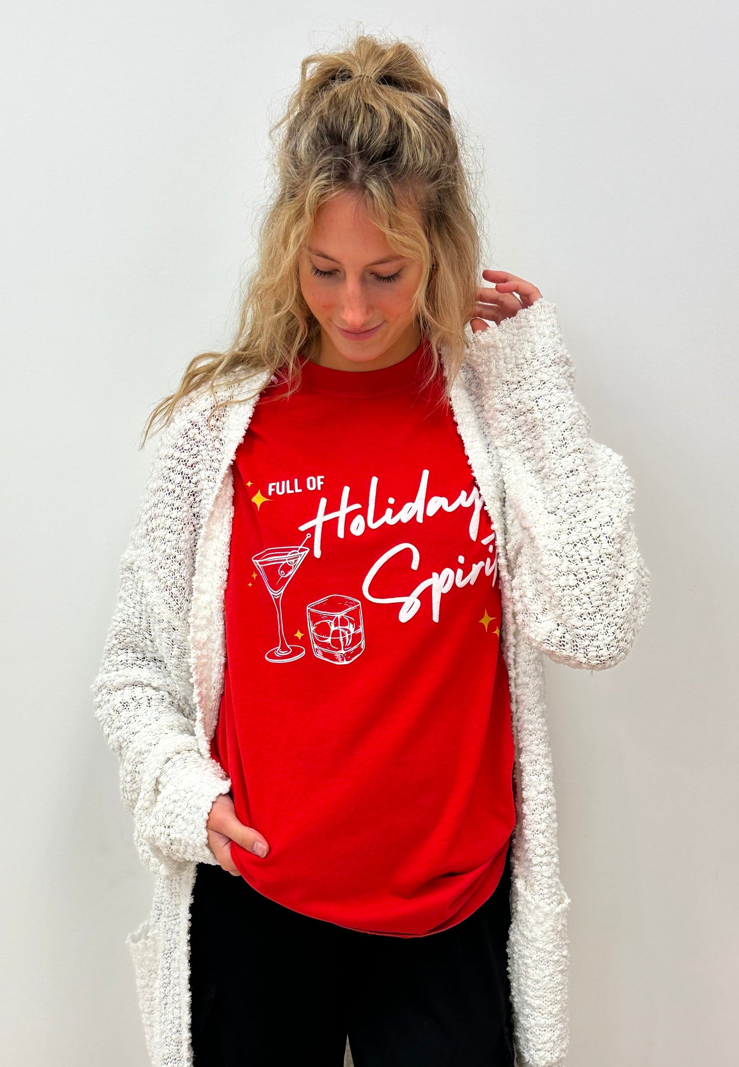 Full Of Holiday Spirit PUFF - SHIP DATE 10/1 OR BEFORE