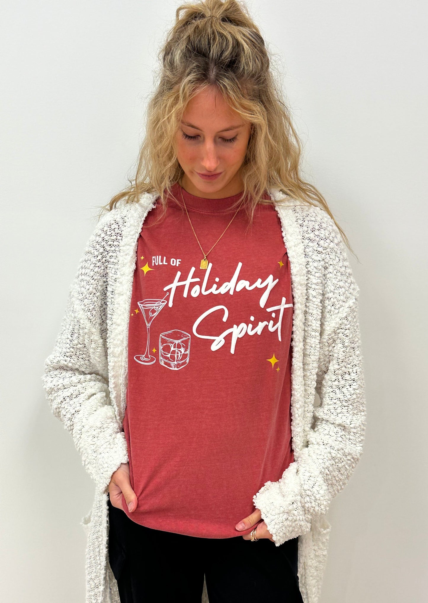 Full Of Holiday Spirit PUFF - SHIP DATE 10/1 OR BEFORE