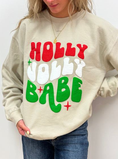 Holly Jolly Babe SWEATSHIRT