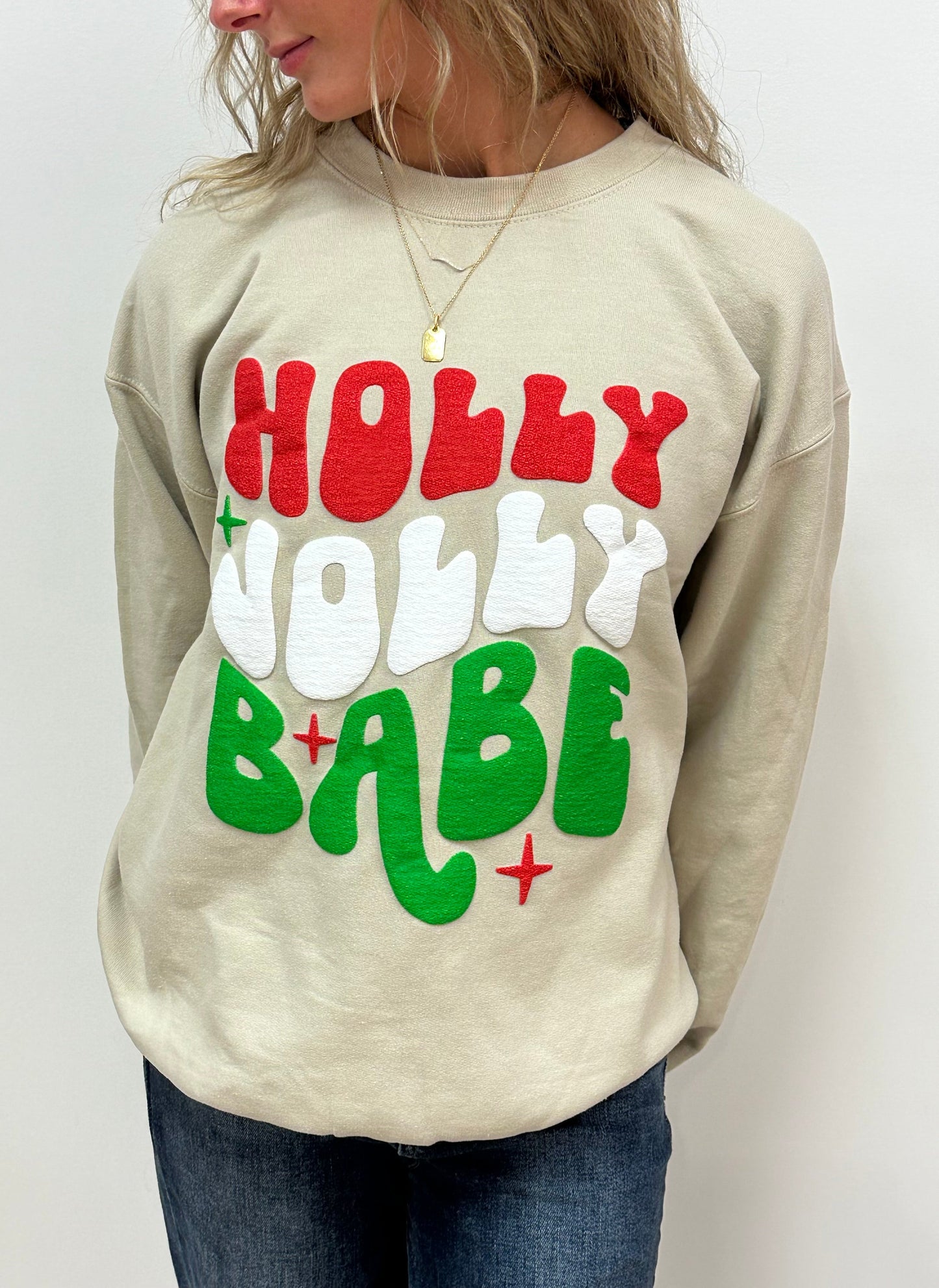 Holly Jolly Babe SWEATSHIRT