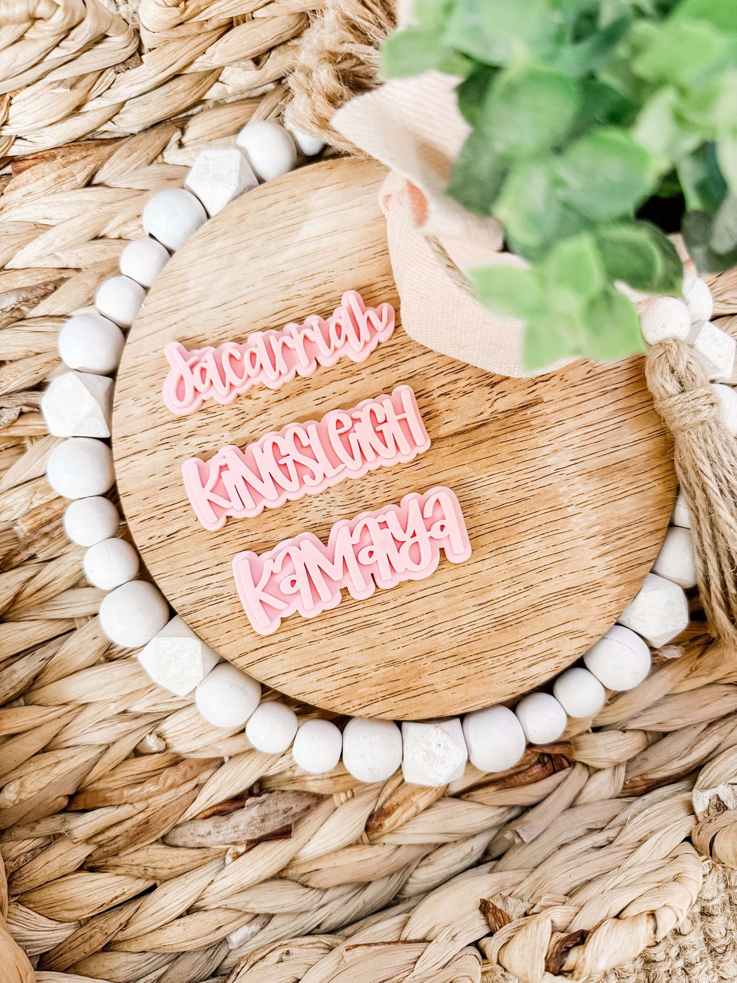 PASTEL PINK ON PASTEL PINK CLIPS
