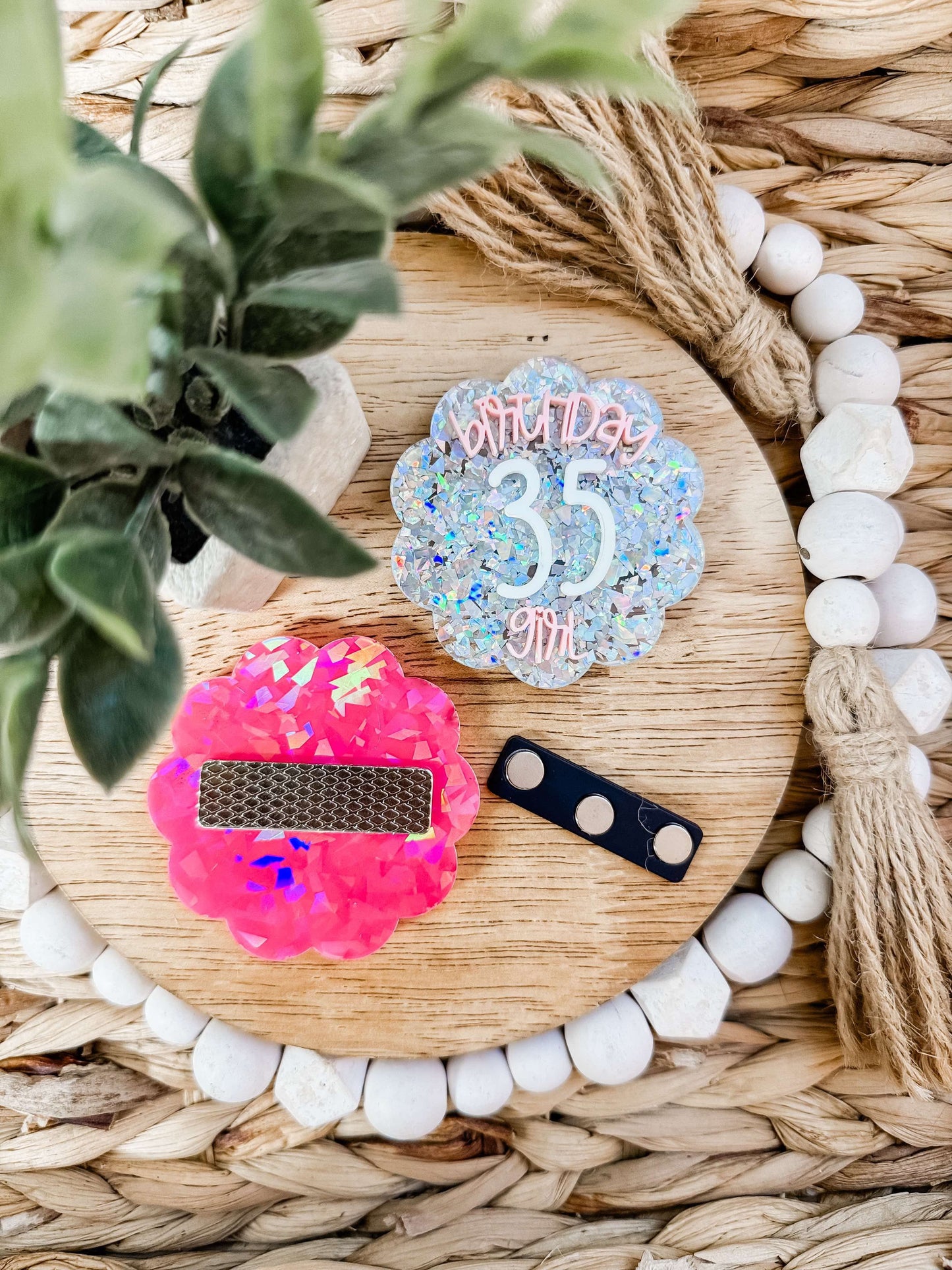 Birthday Magnet Badge