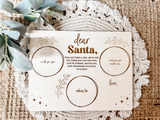SANTA CHRISTMAS EVE TRAY