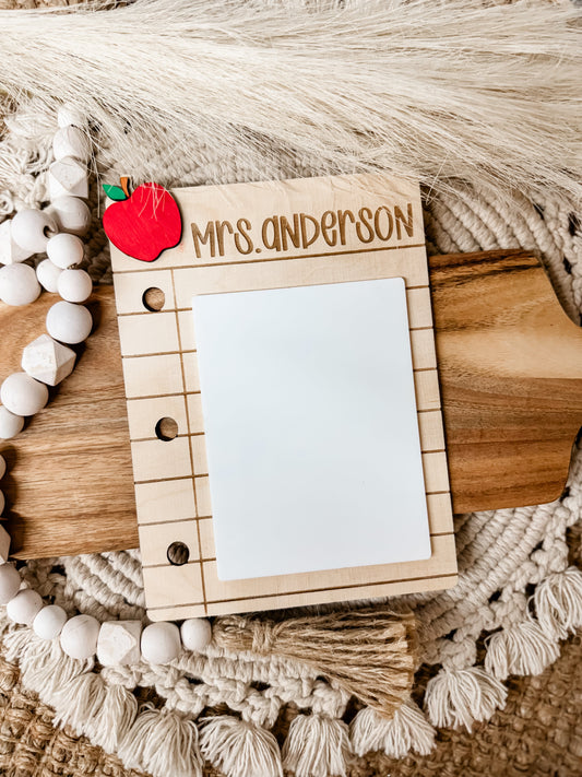 TEACHER NOTEBOOK DRY ERASE POST IT