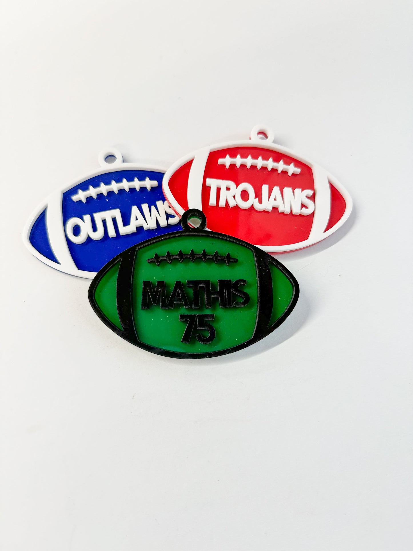 Football Bag Tag