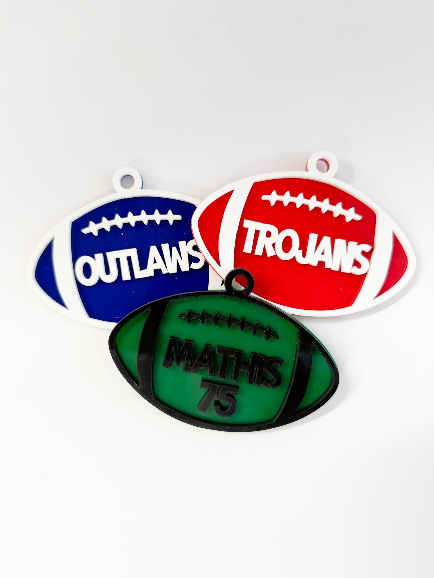 Football Bag Tag