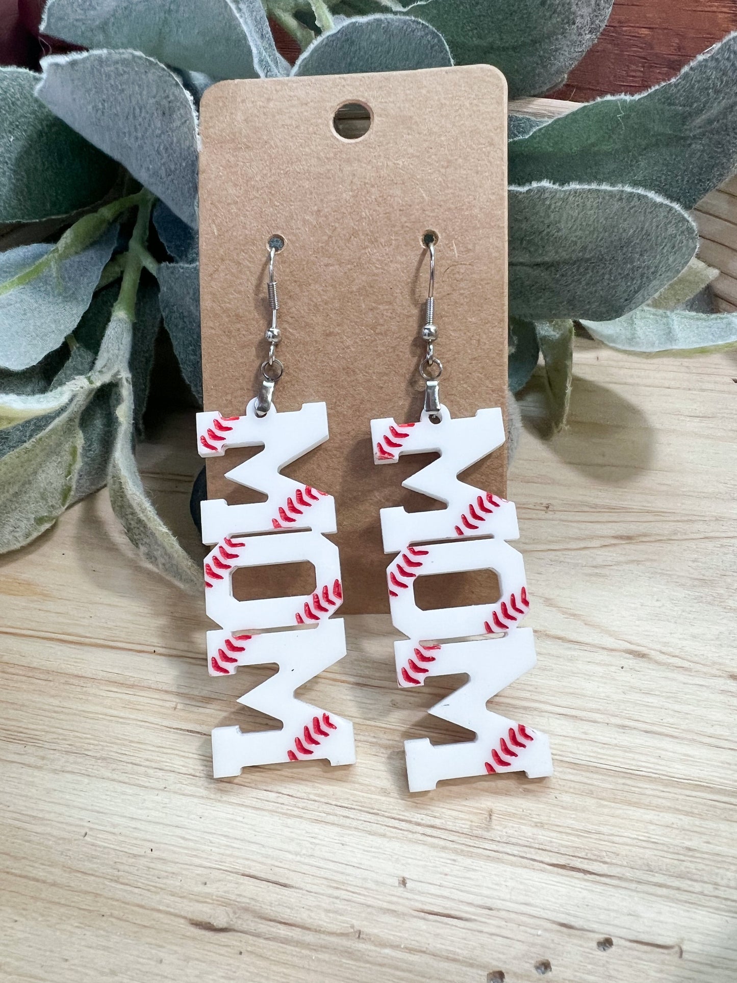 Baseball and Softball Earrings