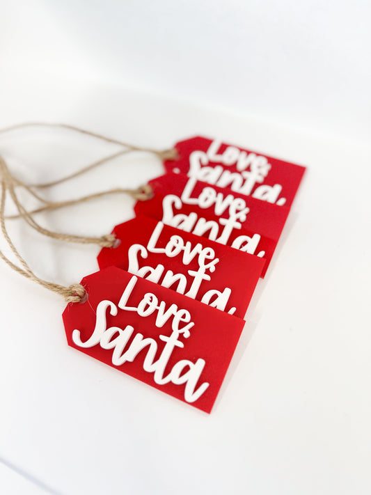 Love, Santa Tag