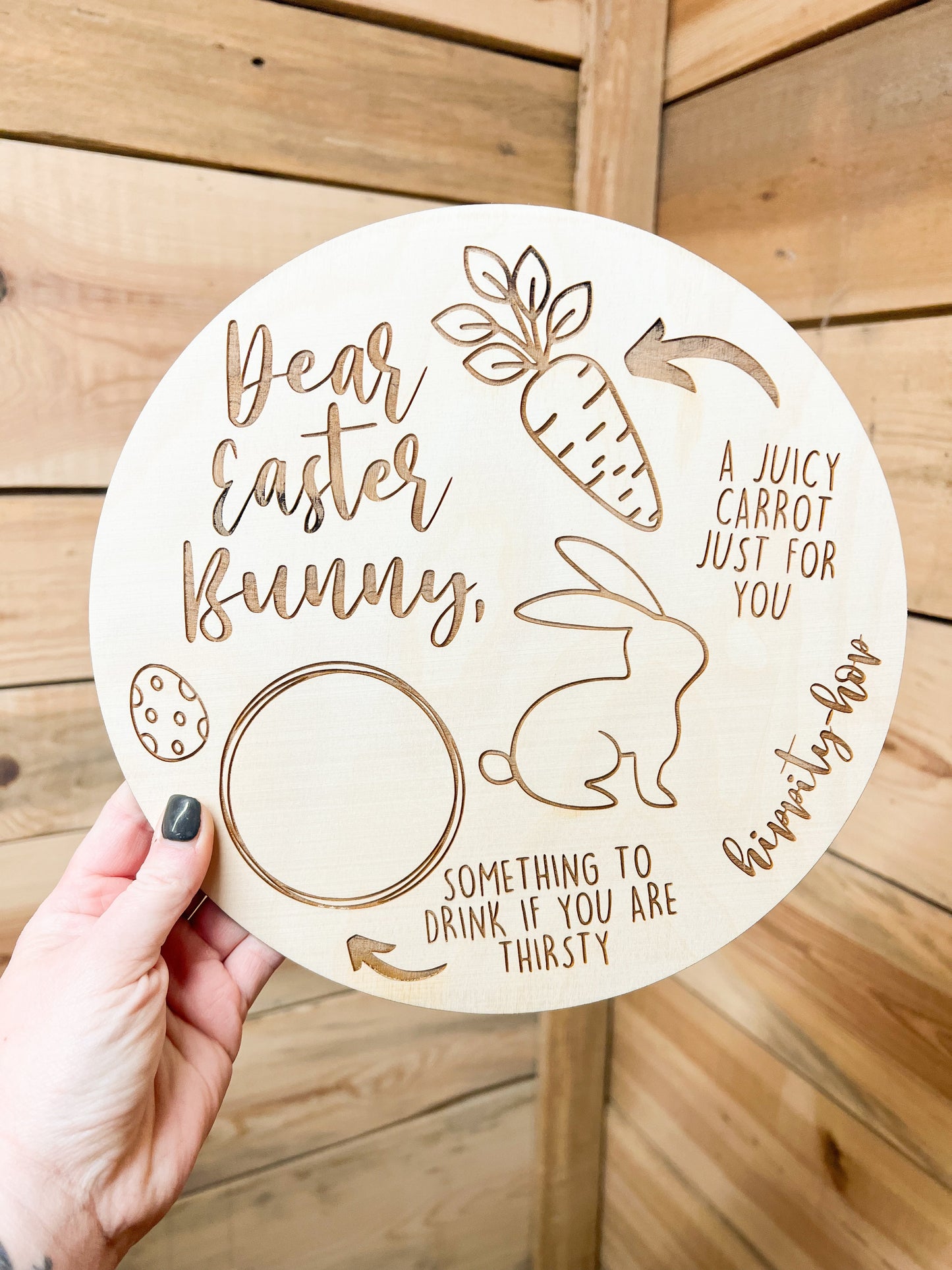 Easter Bunny Tray