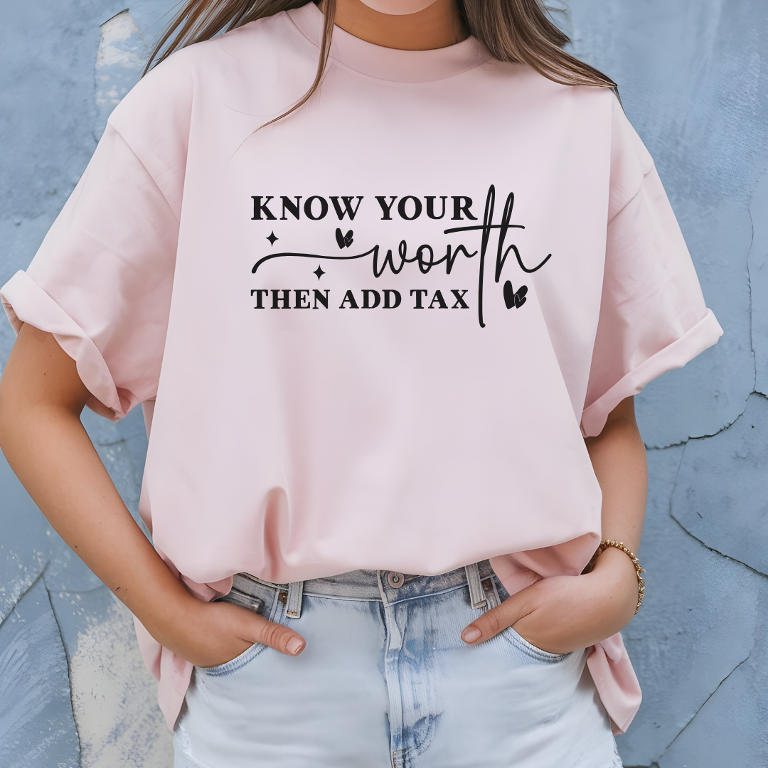 Know Your Worth Graphic Tee