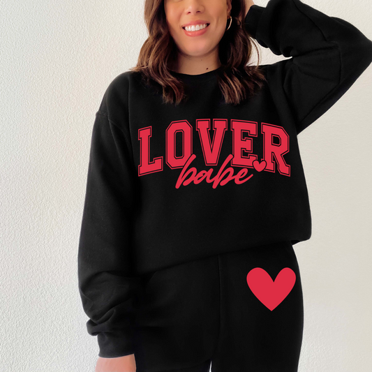 Lover Babe Sweat Set